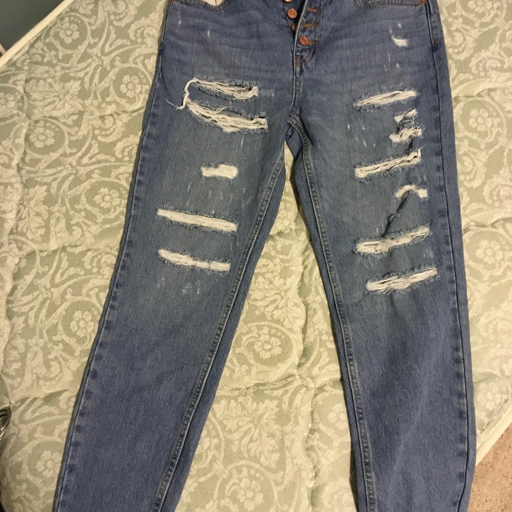 Free people ripped jeans